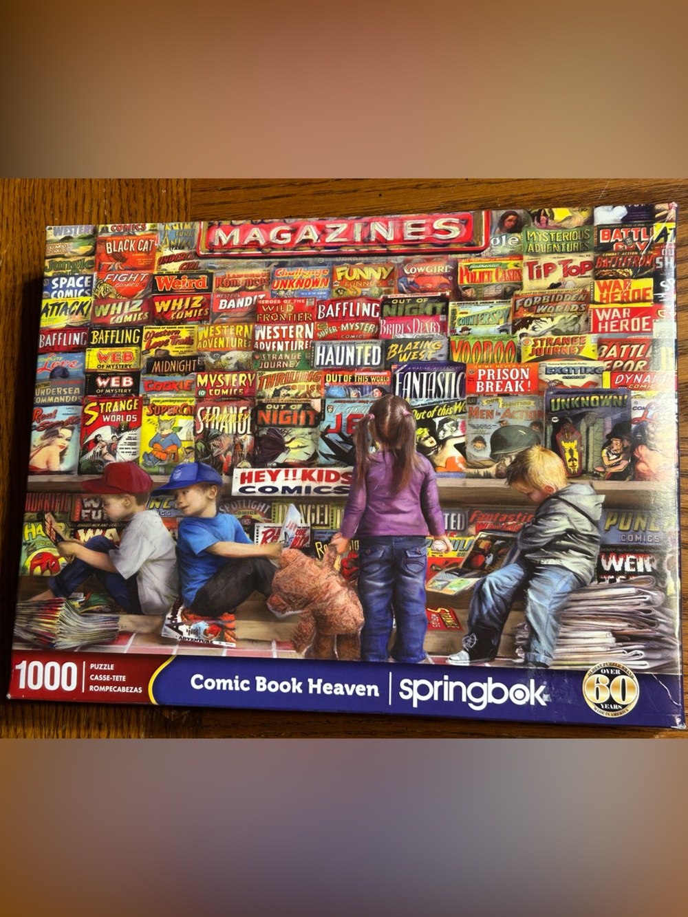 Springbok "Comic Book Heaven" 1000-piece Puzzle